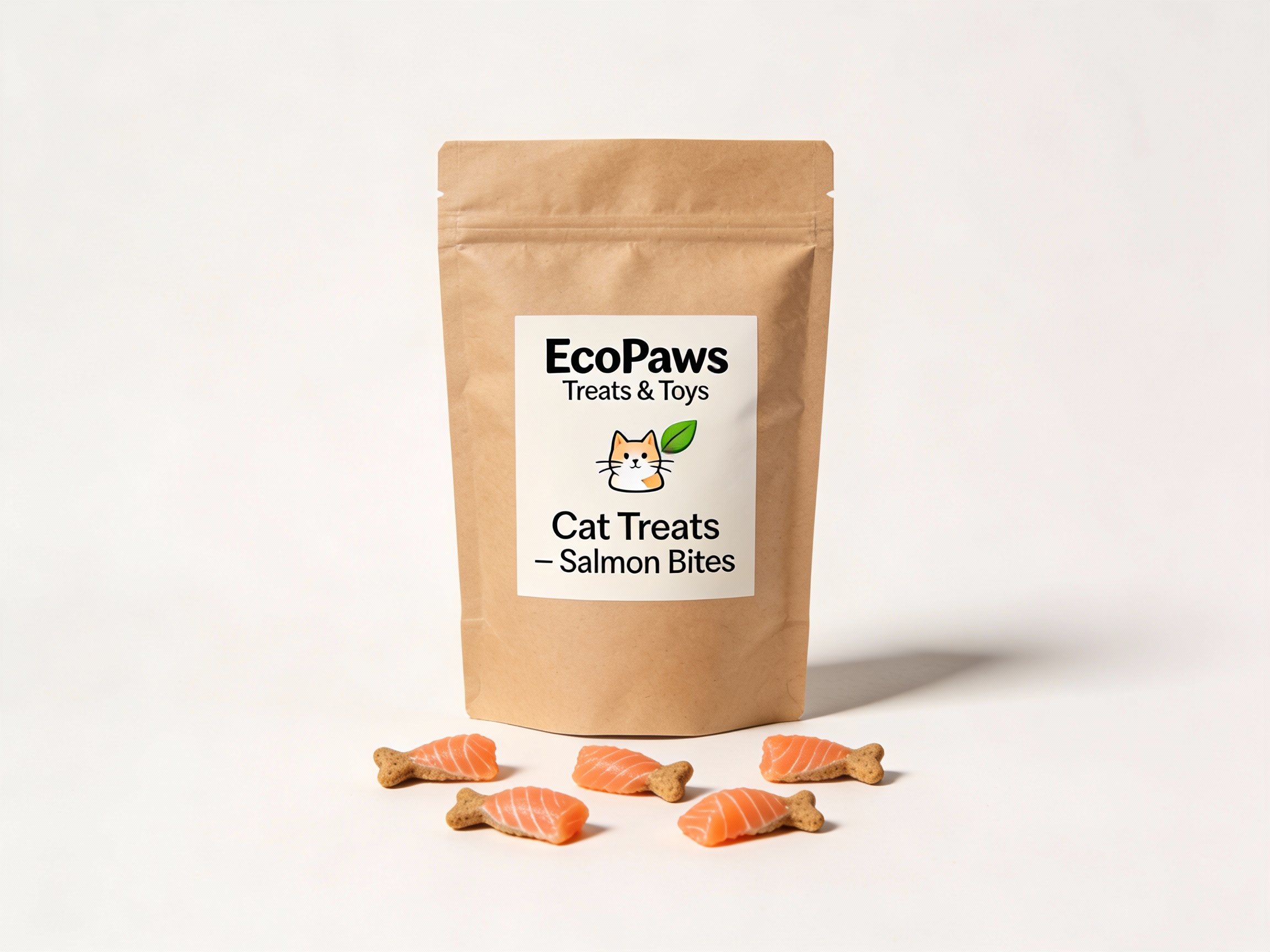 ecopaws cat treats – salmon bites ecopaws cat treats – salmon bites